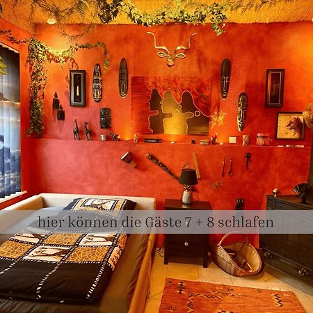 Lodge Of Africa - Einzigartige Themenzimmer, Eingezaeunten Garten, Sauna, Whirlpool & Kamin, Hunde Willkommen, Gasgrill, Voll Ausgestattete Kueche, Grosser Essbereich, Hamburg & Stade In Der Naehe Twielenfleth المظهر الخارجي الصورة