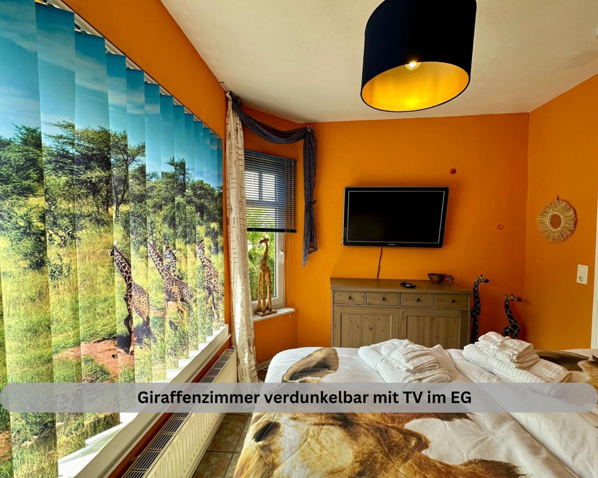 Lodge Of Africa - Einzigartige Themenzimmer, Eingezaeunten Garten, Sauna, Whirlpool & Kamin, Hunde Willkommen, Gasgrill, Voll Ausgestattete Kueche, Grosser Essbereich, Hamburg & Stade In Der Naehe Twielenfleth المظهر الخارجي الصورة