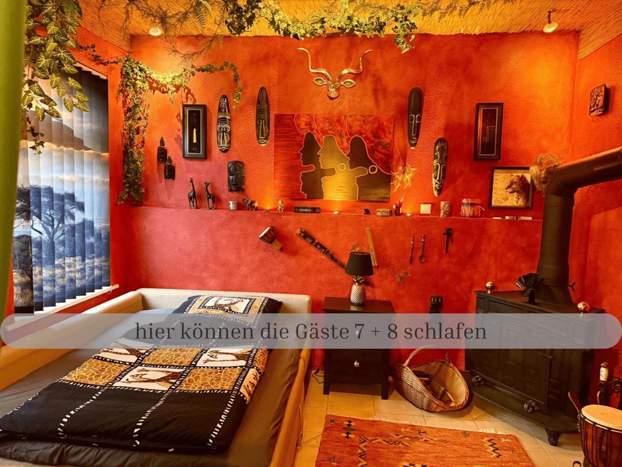 Lodge Of Africa - Einzigartige Themenzimmer, Eingezaeunten Garten, Sauna, Whirlpool & Kamin, Hunde Willkommen, Gasgrill, Voll Ausgestattete Kueche, Grosser Essbereich, Hamburg & Stade In Der Naehe Twielenfleth المظهر الخارجي الصورة